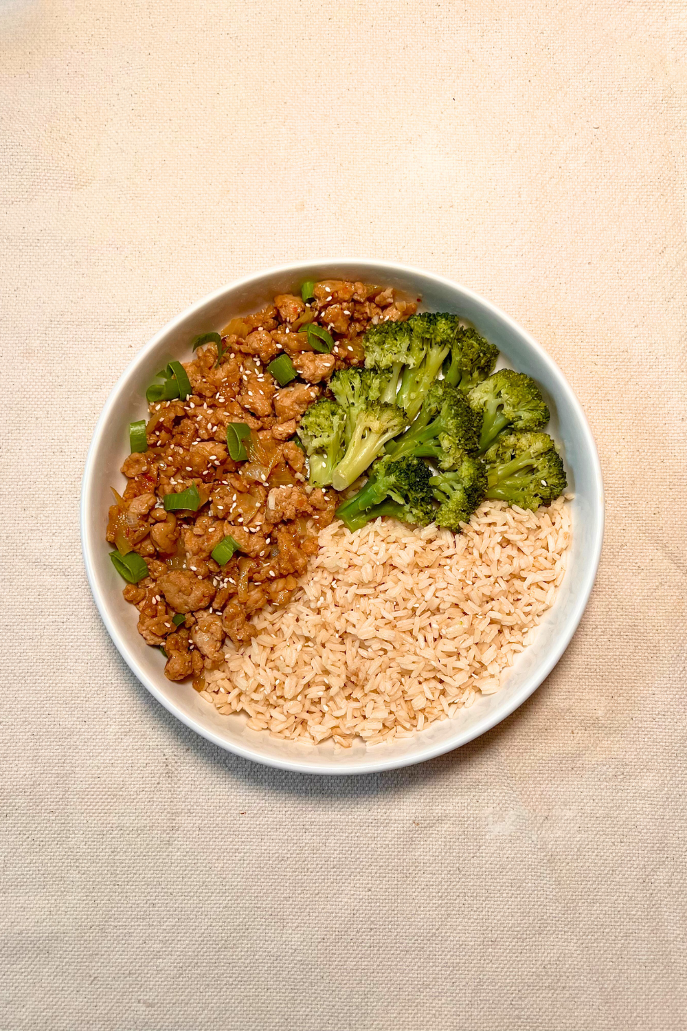 Sesame Ground Chicken