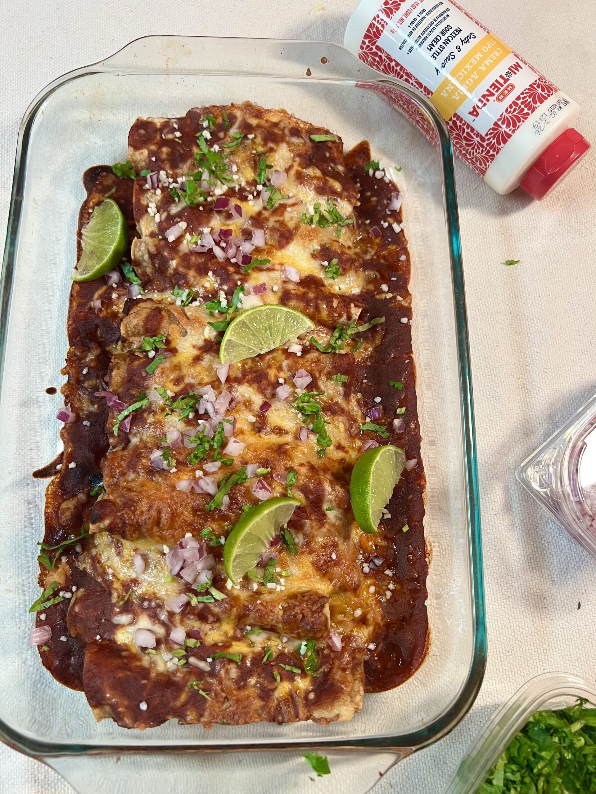 chicken enchiladas